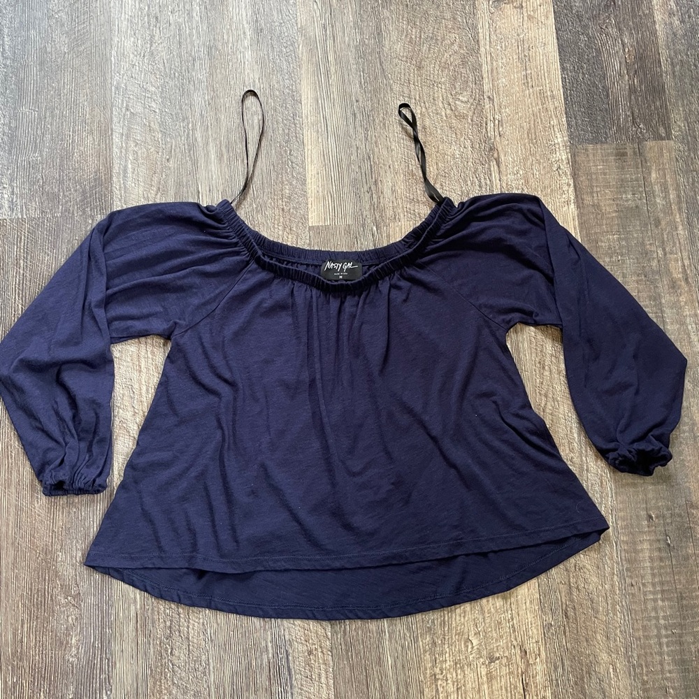 Nasty Gal Off-The-Shoulder Top